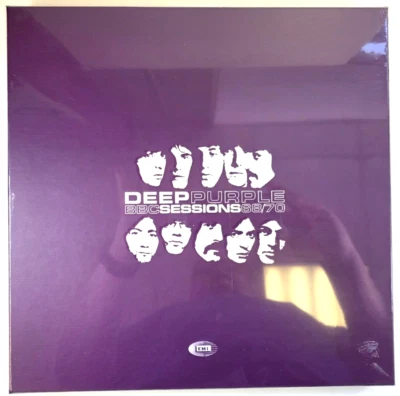 Deep Purple BBC Sessions 68/70 LP Album vinyl record x 2 and 2 x CD Boxset Mono - Image 1 of 4