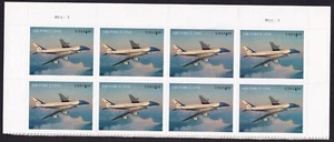 Scott #4144 Air Force One Priority Mail Plate Block of 8 Stamps - MNH Top - Picture 1 of 1