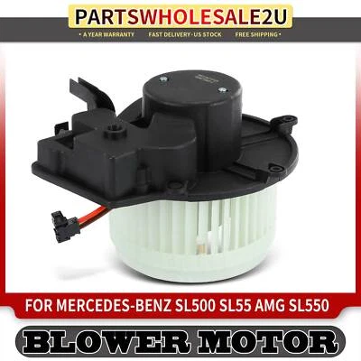 Motor soplador sin módulo de control para Mercedes-Benz SL500 SL55 AMG SL600 SL65 AMG Foto 1 de 4