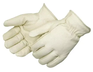 Guantes de trabajo de construcción aislados de cuero de cerdo para clima frío Thinsulate 6-3M - Imagen 1 de 2