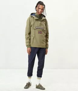 NAPAPIJRI RAINFOREST POCKET N0YIJN Jacket SUMMER ESTIVO GD6 VERDE OLIVE GREEN - Foto 1 di 10