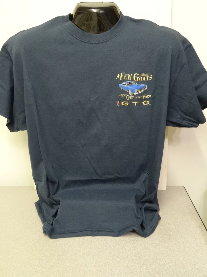  Camiseta gráfica Pontiac con licencia oficial GTO A Few Goats Out in the Yard Foto 1 de 2
