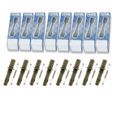 Ботинки катушки зажигания NGK для 2008-2010 Ford F-250 Super Duty 5,4 л V8 - mj 8 шт. - Изображение 1 из 4