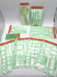 Timely Schablonen Set (neu) - Professionelle Dicke für schattenlose Positionierung - Bild 1 von 10