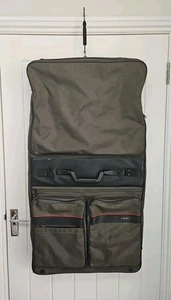 Delsey Paris Suit Garment Carrier Luggage Olive Green L105 x W59cm Clean Inside - Picture 1 of 21