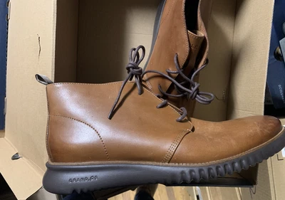 Bota Masculina COLE HAAN 2.Zerogrand Chukka Tamanho 10.5 Marrom C26944 - Imagem 1 de 4