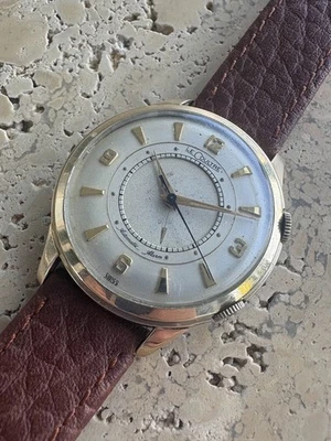 Reloj Hombre Service LECOULTRE "Memovox" 38mm Jumbo Alarm Años 50 Automático 17J Foto 1 de 4