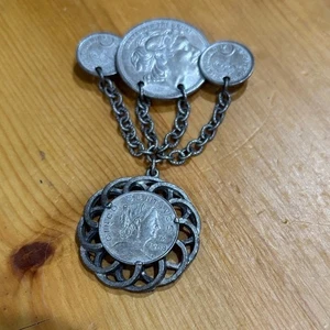 Vintage Coin Pendant - Picture 1 of 6