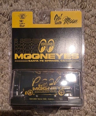 Máquinas M2 1:64 MOONEYES 1988 GMC Sierra 1500 Custom Limited Hobby Chase / 400 Foto 1 de 3
