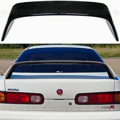 1994-1999 2000 2001 Acura Integra Factory Type R Style Spoiler Wing GLOSS BLACK Foto 1 de 4