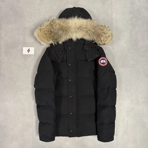 Canada Goose Wyndham Parka Navy | Size Small | USED 8.5/10 Condition - Picture 1 of 9