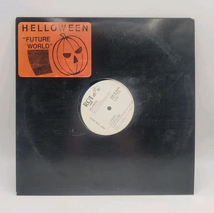HELLOWEEN Future World Starlight A Little Time Single PROMO Vinyl Record 1987 - Picture 1 of 11