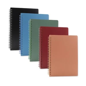 5 Pack 5.7x8.3 Inch Spiral Ruled Notebook Lined Journal for Home Office School - Picture 1 of 7