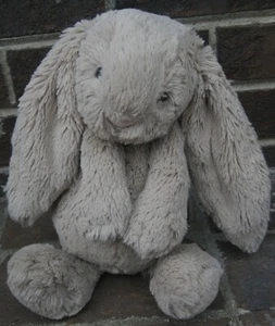 Jellycat Bashful Bunny Light Brown Tan Soft Toy Plush Stuffed Animal Rabbit 12" - Bild 1 von 8
