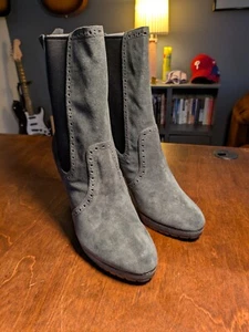 Pelle Moda Gage Women's Calf Boots - Slate Color - Size 10M - Never Worn - Picture 1 of 3