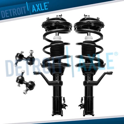 Par (2) eslabones de barra estabilizadora de puntales de resorte delanteros para Honda CR-V CRV 2002-2005 2006 Foto 1 de 4