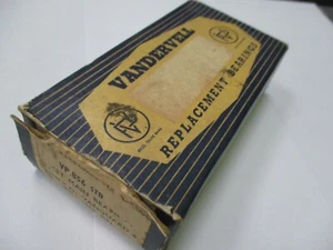 Triumph GT6. Vanguard 6 early engine main bearings Vandervell VP856 STD, NOS - Picture 1 of 4