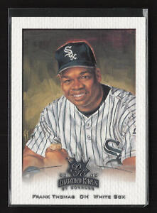 2002 Donruss Diamond Kings #66 Frank Thomas Chicago White Sox