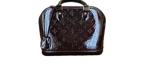 louis vuitton alma vernis pm amarante - Picture 1 of 5