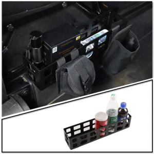 Alloy Under Seat Multifunction Storage Box Basket For Land Rover Defender 04-09 - Foto 1 di 14