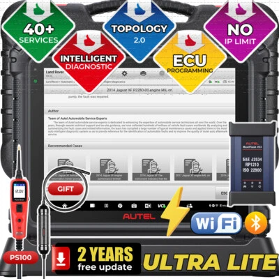 2025 Autel MaxiSYS Ultra Lite MS919 MS909 ULTRA Professional ECU Programming Coding - Image 1 of 4