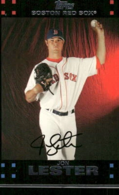 #383 Jon Lester 2007 Topps - Image 1 of 2