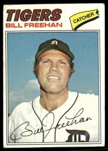 Tarjeta de béisbol Bill Freehan 1977 Topps #22 Tigres de Detroit - Imagen 1 de 2