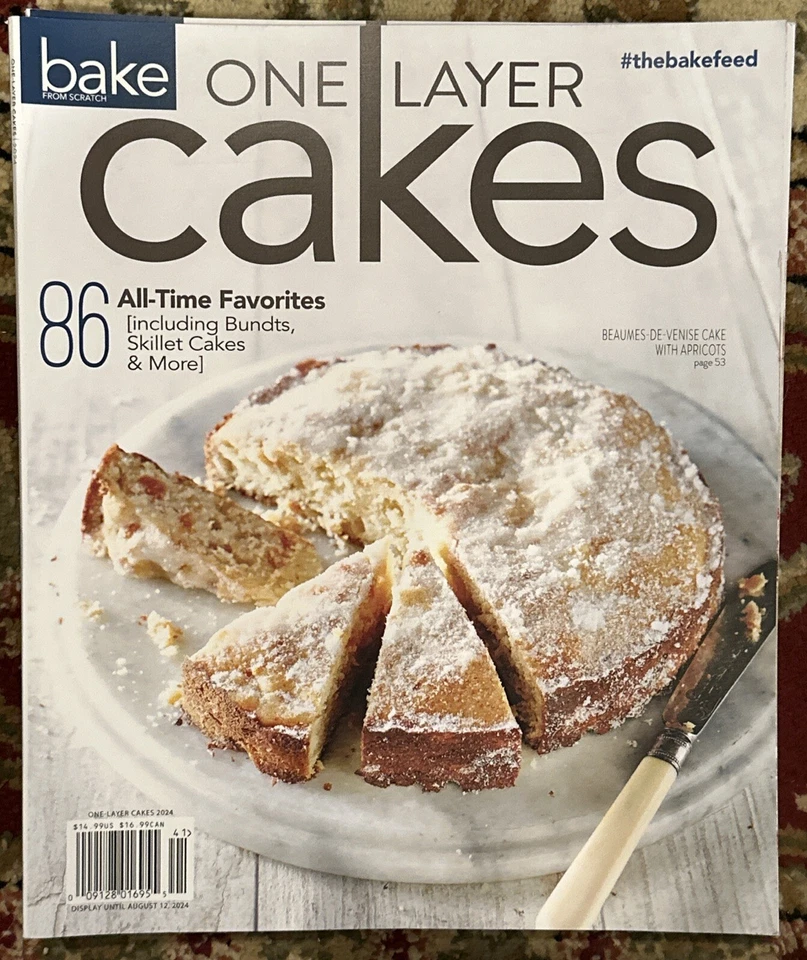 Bake From Scratch Magazine 2024 One Layer Cakes Beumes De Venise Cake apricots - Image 1 of 1