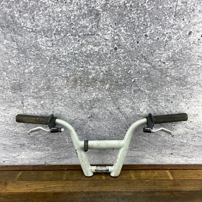 Mongoose BMX Handlebar Old School BMX Freestyle 4pc 4 Piece Levers 90s 00s A3 - Image 1 of 4