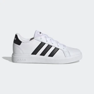 SCARPE ADIDAS GRAND COURT 2.0 K GW6511 BIANCO NERO BAMBINO DONNA PELLE - Imagen 1 de 5