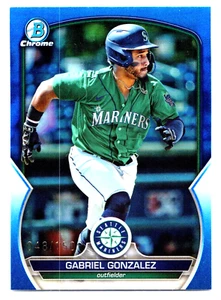 2023 Bowman Draft Chrome Blue Refractor /150 Gabriel Gonzalez #BDC-72 - Picture 1 of 2