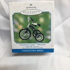 Hallmark Keepsake Ornament 2000 Hopalong Cassidy Velocipede #4 Sidewalk Cruisers - Picture 1 of 19
