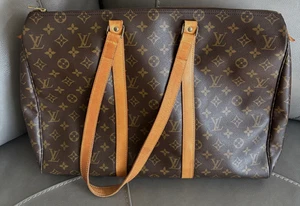 LOUIS VUITTON Sac Flanerie 45 Monogram Travel Schultertasche Tasche Vintage - Bild 1 von 24