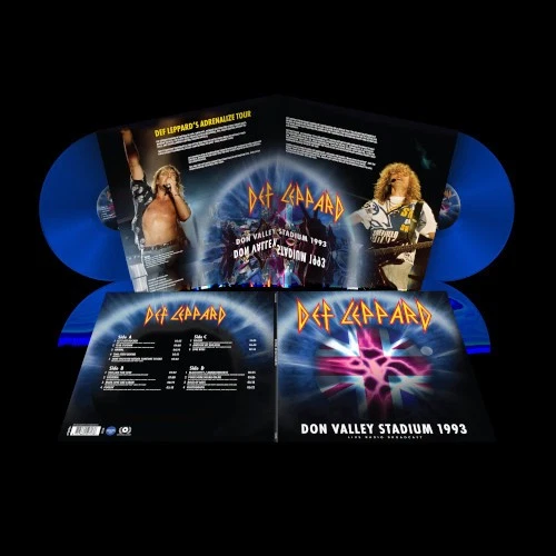 Def Leppard Don Valley Stadium 1993 (2 LP Blue Vinyl) (Vinyl) - Image 1 of 1