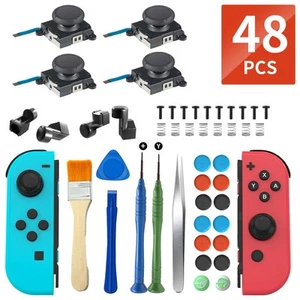 Joycon Joystick Replacement Kit( 48 in one), Switch Joystick Replacement for ... - Picture 1 of 7