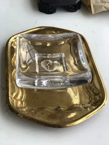 Kosta Boda Bertil Vallien Days Series “Saturday” Clear Glass Sweden Trinket Dish - Picture 1 of 24