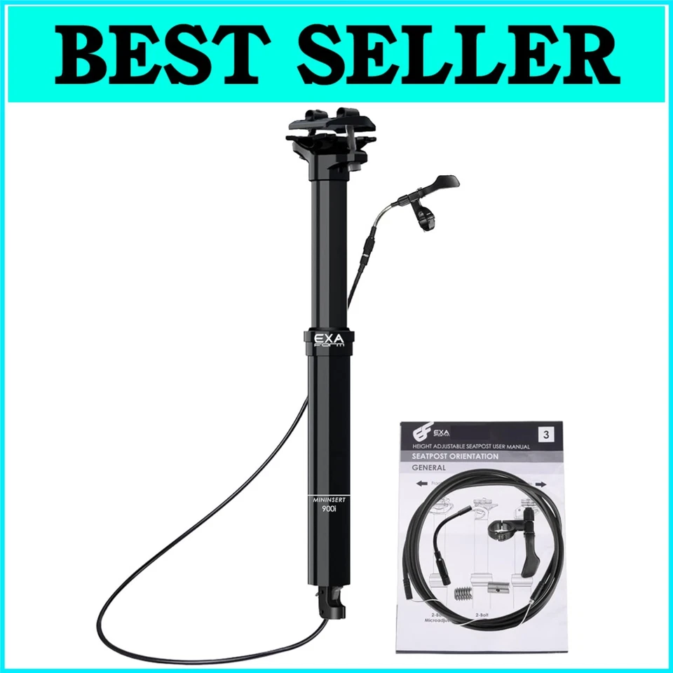 Actualiza tu viaje: tija de sillín cuentagotas de enrutamiento interno EXA Form 900i 100/125/150 mm Foto 1 de 4