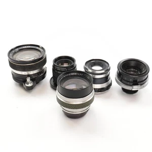 Carl Zeiss Jena 100 mm F/4 Carinar Werra con otra lente retro -BB- - Imagen 1 de 12