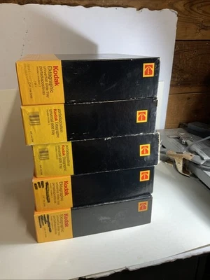 Kodak Carrusel 80 Bandejas Deslizantes con Anillos de Bloqueo y Cajas Originales Lote de 5 Foto 1 de 4