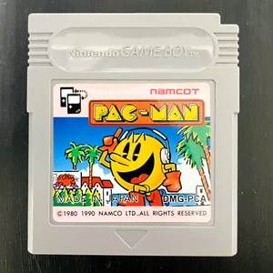 Pac-Man Nintendo Gameboy Namcot 1990 Japanese Version DMG-PCA Action Retro - Picture 1 of 24