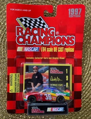 1997 Derrike Cope Racing Champions NASCAR  1/64 Scale Die Cast Replica With Card - Image 1 of 4