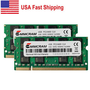 SO-DIMM PC2-6400 DDR2-800 4GB Computer RAM for sale | eBay