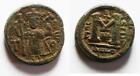 Zurqieh -As19150- Islamic, Arab-Byzantine (Imperial Image) Coinage . Circa 680S-