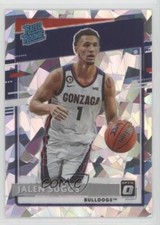2021-22 Panini Chronicles Draft Picks Cracked Ice 4/6 Jalen Suggs #203 Rookie RC