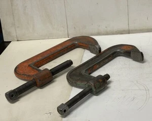 Lot de 2 serre joint acier TENAX - ouverture maxi 180 mm / 220 mm - Picture 1 of 3