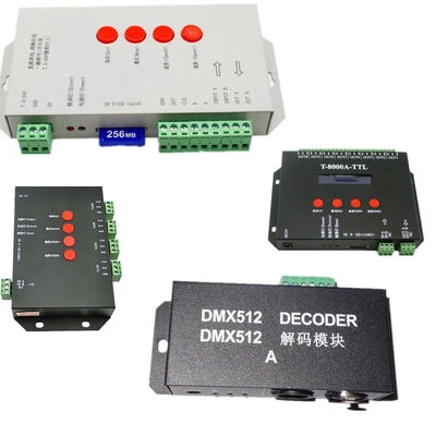 Controller T1000S K8000C K-8000C Pixel programable WS2811 WS2812  LED stirp - Image 1 of 4
