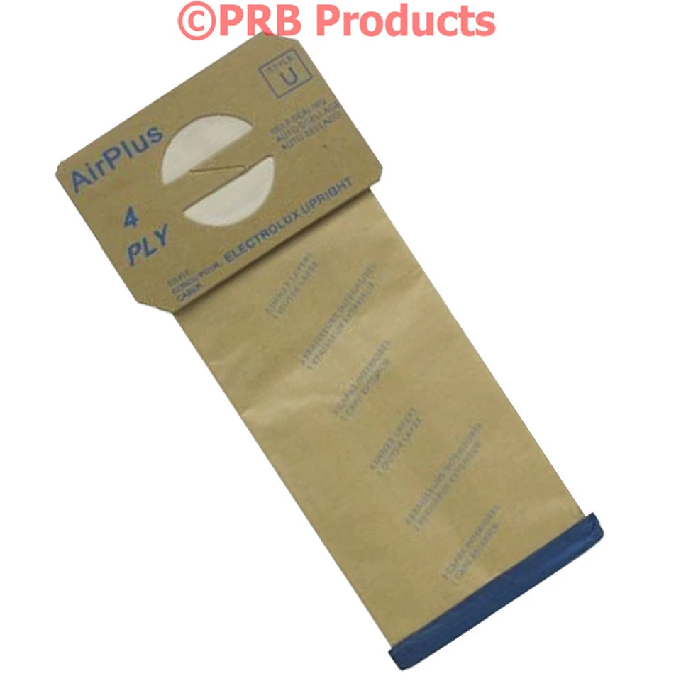 Electrolux Tipo U 4 Capas Bolsa Aspiradora Vertical Sanitaire UP1 Eureka 527042 Foto 1 de 1