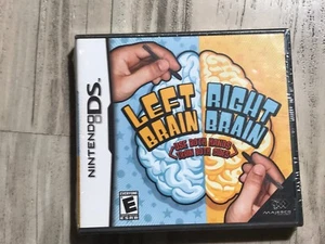JUEGO DE SELLO IZQUIERDO CEREBRO DERECHO Nintendo DS 2007 NUEVO Desarrollo Ambidexteridad B3 - Imagen 1 de 2