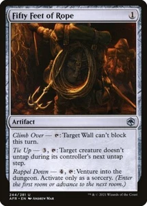 Fifty Feet of Rope (244) Adventures in the Forgotten Realms AFR MTG Magic - Picture 1 of 1