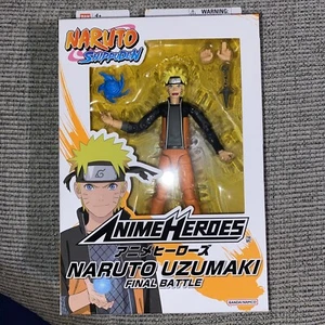 Bandai Anime Heroes Naruto - Naruto Final Battle 6.5-inch Action Figure NEW - Picture 1 of 4